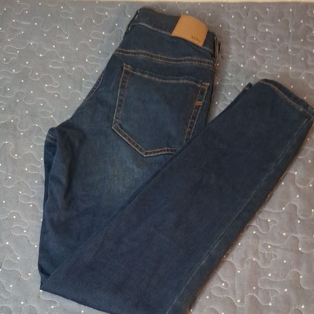Aeropostale Blue High Rise Jegging Jeans size 00 short